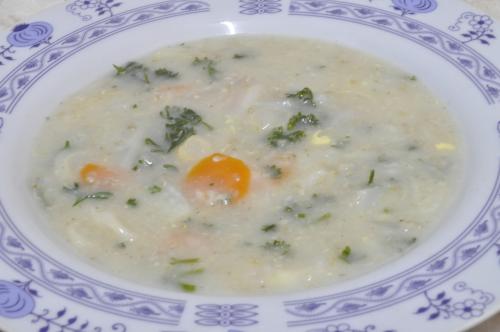 Řecká polévka ze slepice – Střední recept z Řecko kuchyně, hotový za 45 - 60 minut